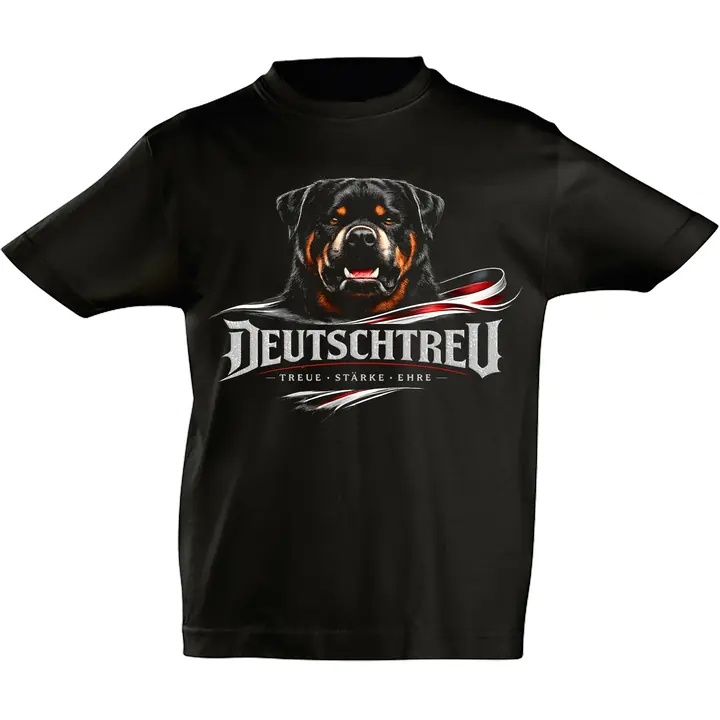 Kinder T-Shirt - Deutschtreu, Treue kennt kein Wanken