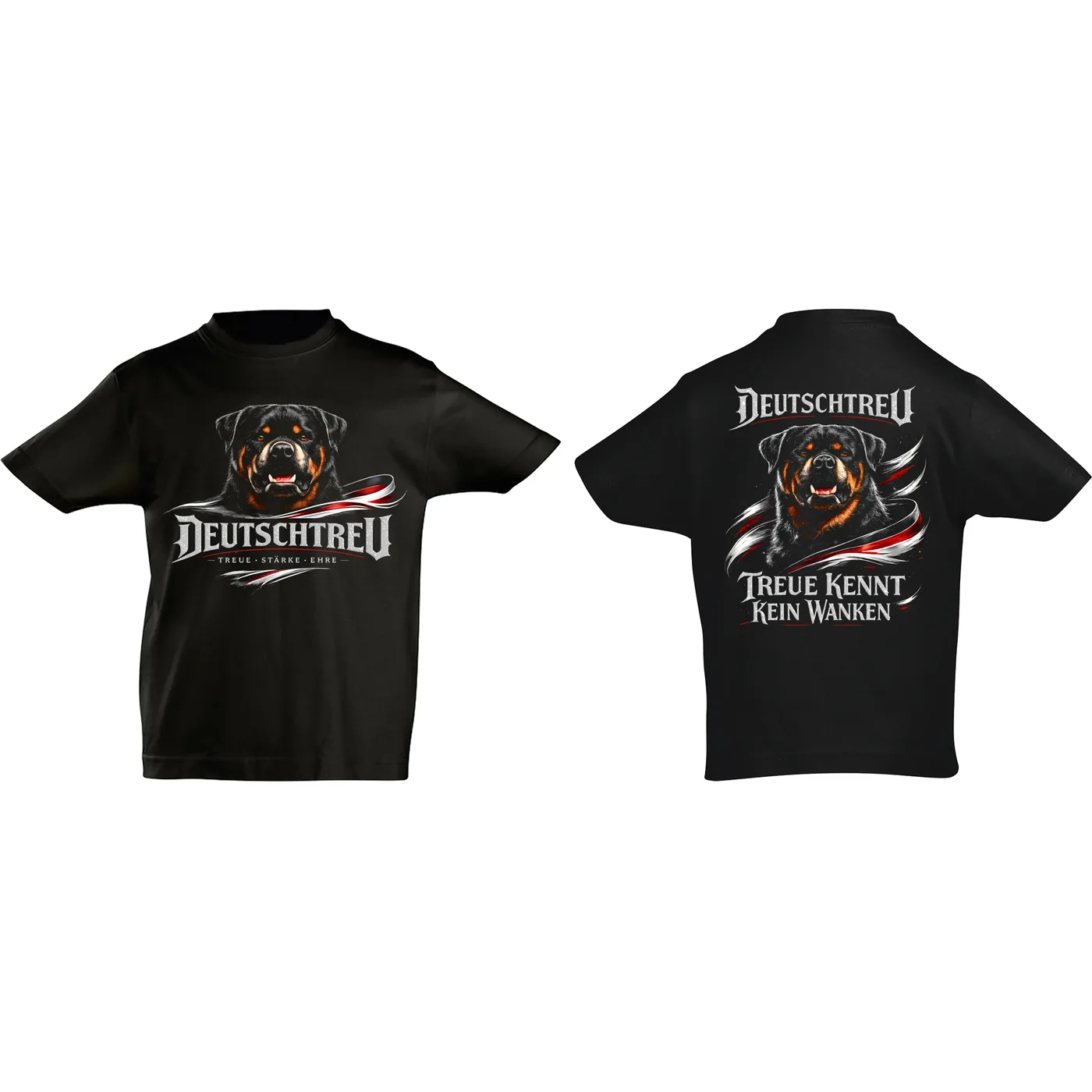 Kinder T-Shirt - Deutschtreu, Treue kennt kein Wanken
