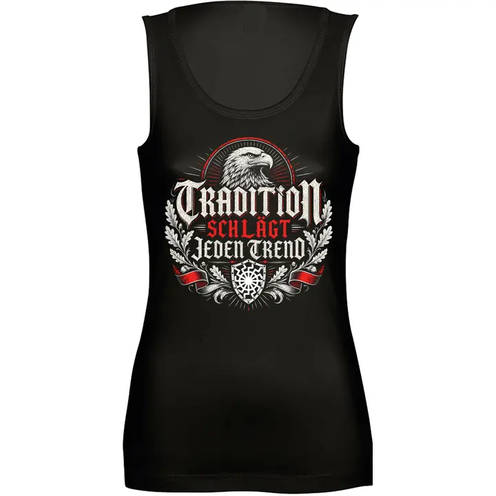 Damen Standard Top - Tradition schlägt jeden Trend, Adler
