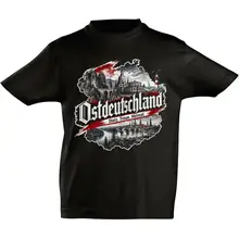 Kinder T-Shirt - Ostdeutschland, Heimat & Stolz Vorderseite