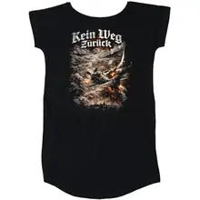 Damen T-Shirt Kleid - Sonderkommando Elbe, Kein Weg zurück Rückseite