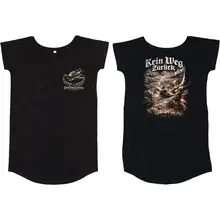 Damen T-Shirt Kleid - Sonderkommando Elbe, Kein Weg zurück - gewählte Variante