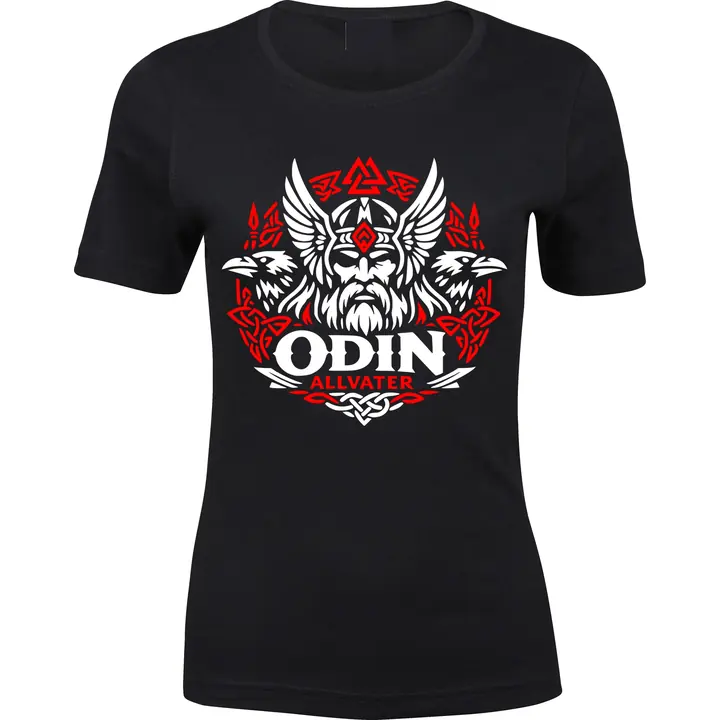 Damen Premium T-Shirt - Odin, Allvater