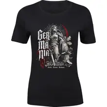 Damen Premium T-Shirt - Germania, Stolz Treue Heimat - gewählte Variante