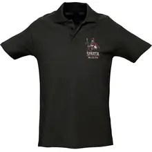 Herren Standard Poloshirt - Sparta, Bis zum Tod 3D Version - gewählte Variante