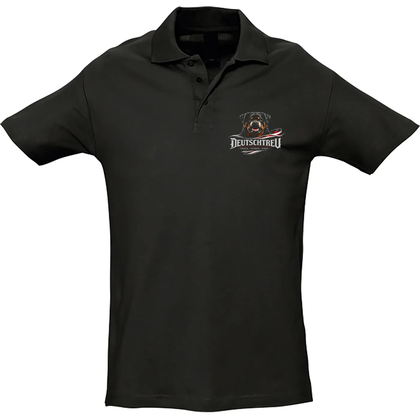 Herren Standard Poloshirt - Deutschtreu, Treue kennt kein Wanken