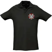 Herren Standard Poloshirt - Odin, Allvater Vorderseite