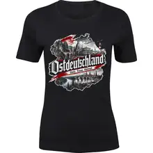 Damen Premium T-Shirt - Ostdeutschland, Heimat & Stolz - gewählte Variante