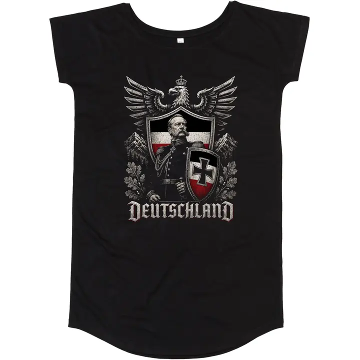 Damen T-Shirt Kleid - Deutschland, Bismarck