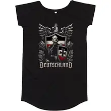 Damen T-Shirt Kleid - Deutschland, Bismarck Vorderseite