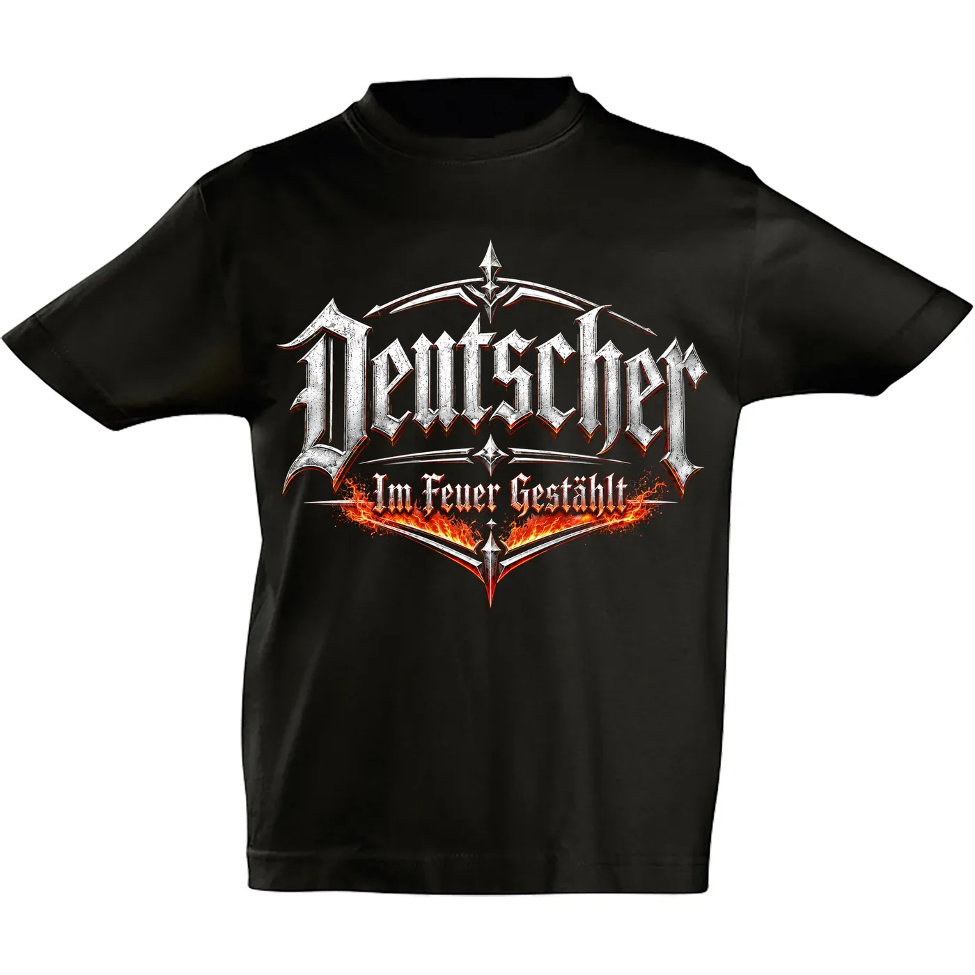 Kinder T-Shirt - Deutscher, im Feuer gestählt