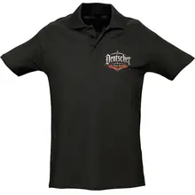 Herren Standard Poloshirt - Deutscher, im Feuer gestählt Vorderseite