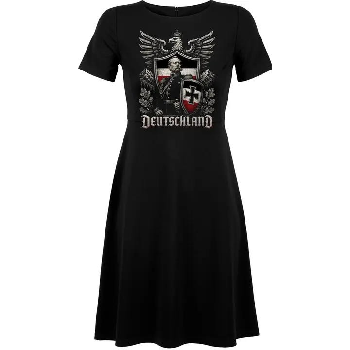 Damen kurzarm Kleid - Deutschland, Bismarck