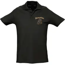 Herren Standard Poloshirt - Braun und Lecker, Soldat - gewählte Variante