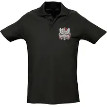 Herren Standard Poloshirt - Heimatliebe, Adler Vorderseite