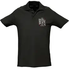 Herren Standard Poloshirt - Germania, Stolz Treue Heimat - gewählte Variante