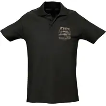 Herren Standard Poloshirt - Tiger, Monster aus Stahl - gewählte Variante