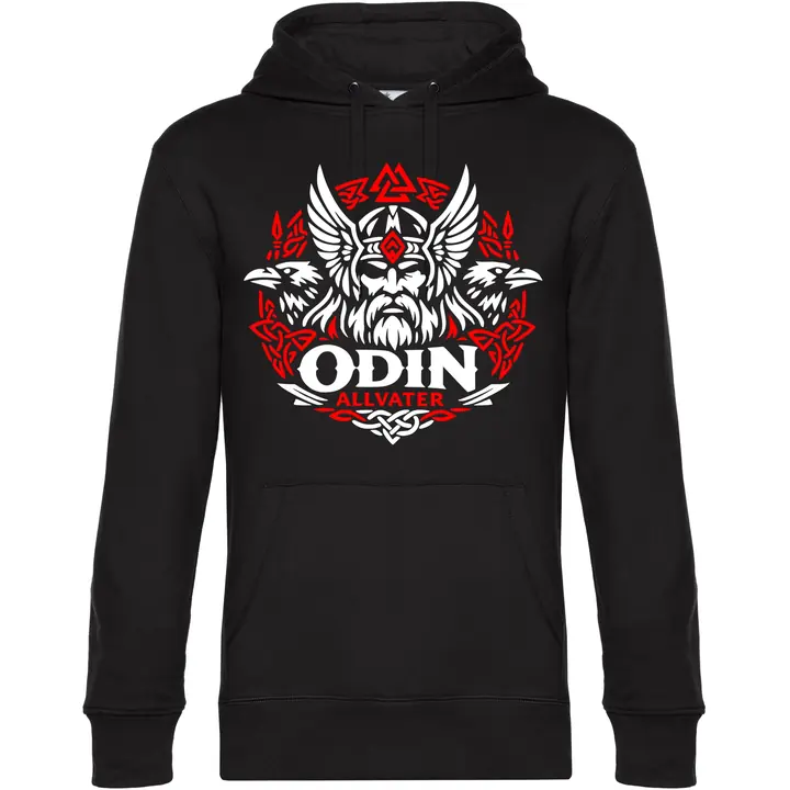 Herren Kapuzenpullover - Odin, Allvater
