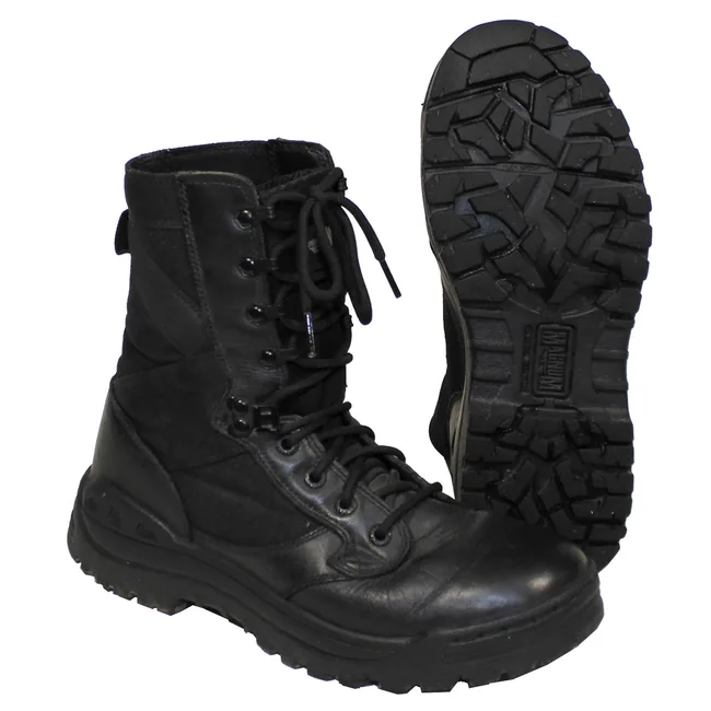 Einsatzstiefel, "MAGNUM", schwarz, gebr.