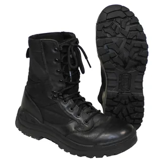 Einsatzstiefel, "MAGNUM", schwarz, gebr.