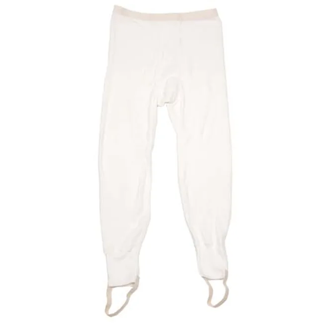 US Unterhose, Pilot, lang, "Nomex", weiß, gebr., orig.