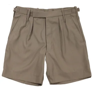 Brit. Shorts, "Tropical",kaki, gebr.