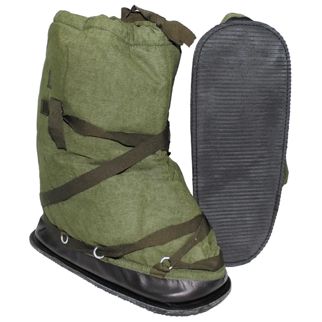 Brit. Überschuhe, oliv, neuwertig