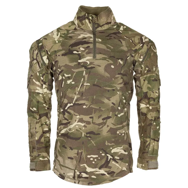 Brit. Combat Shirt, "UBAC", MTP tarn FR, "Aircrew", gebr.