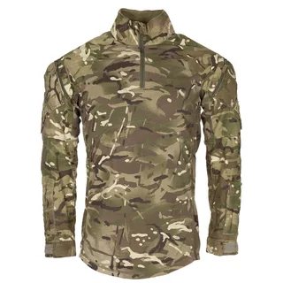 Brit. Combat Shirt, "UBAC", MTP tarn FR, "Aircrew", gebr.