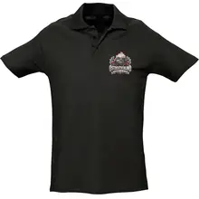 Herren Standard Poloshirt - Ostdeutschland, Geboren im Osten Vorderseite