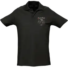 Herren Standard Poloshirt - Geri & Freki, Odins Wölfe - gewählte Variante