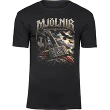Herren Premium T-Shirt - Mjölnir, Thors Hammer - gewählte Variante