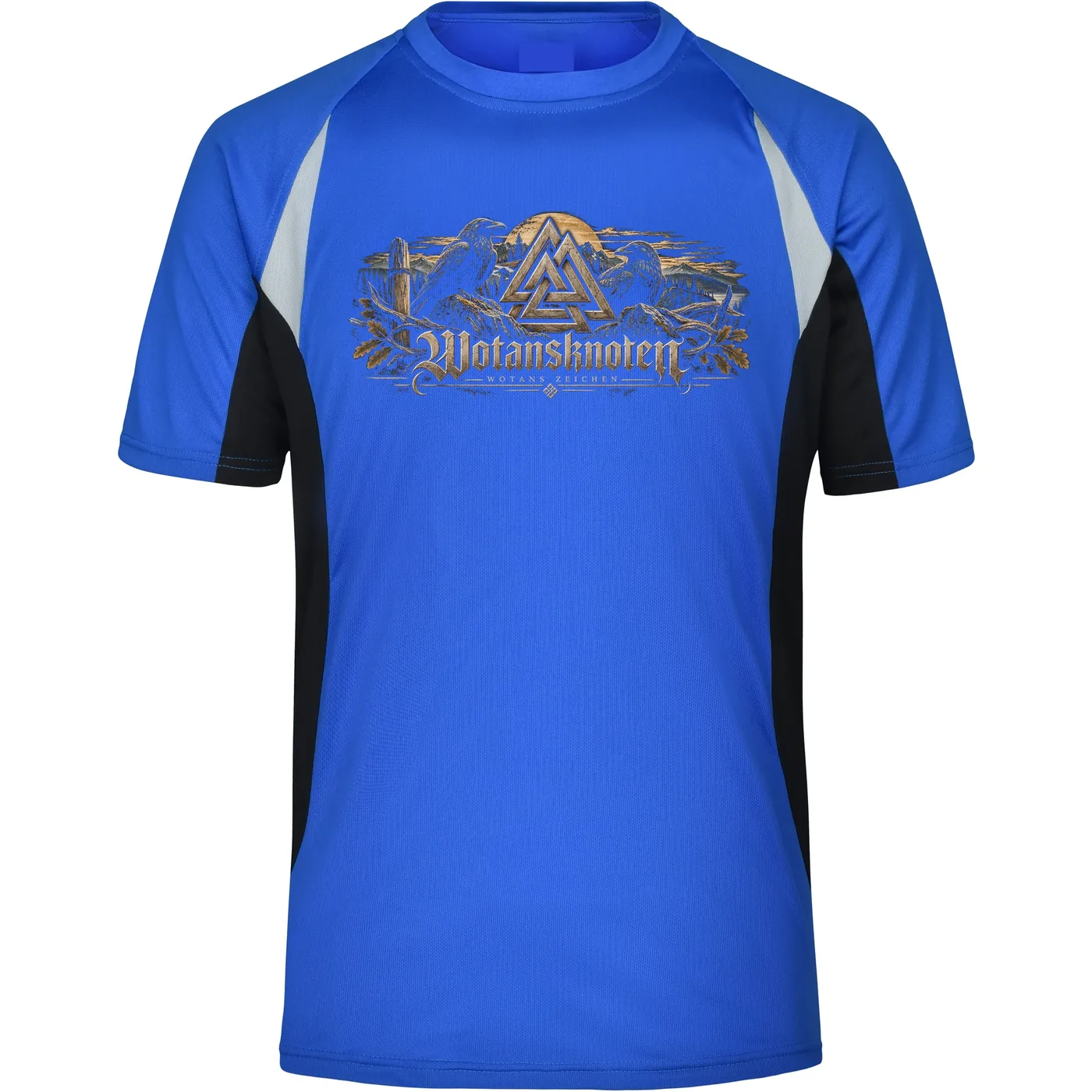 Herren Sportshirt - Wotansknoten, Wotans Zeichen
