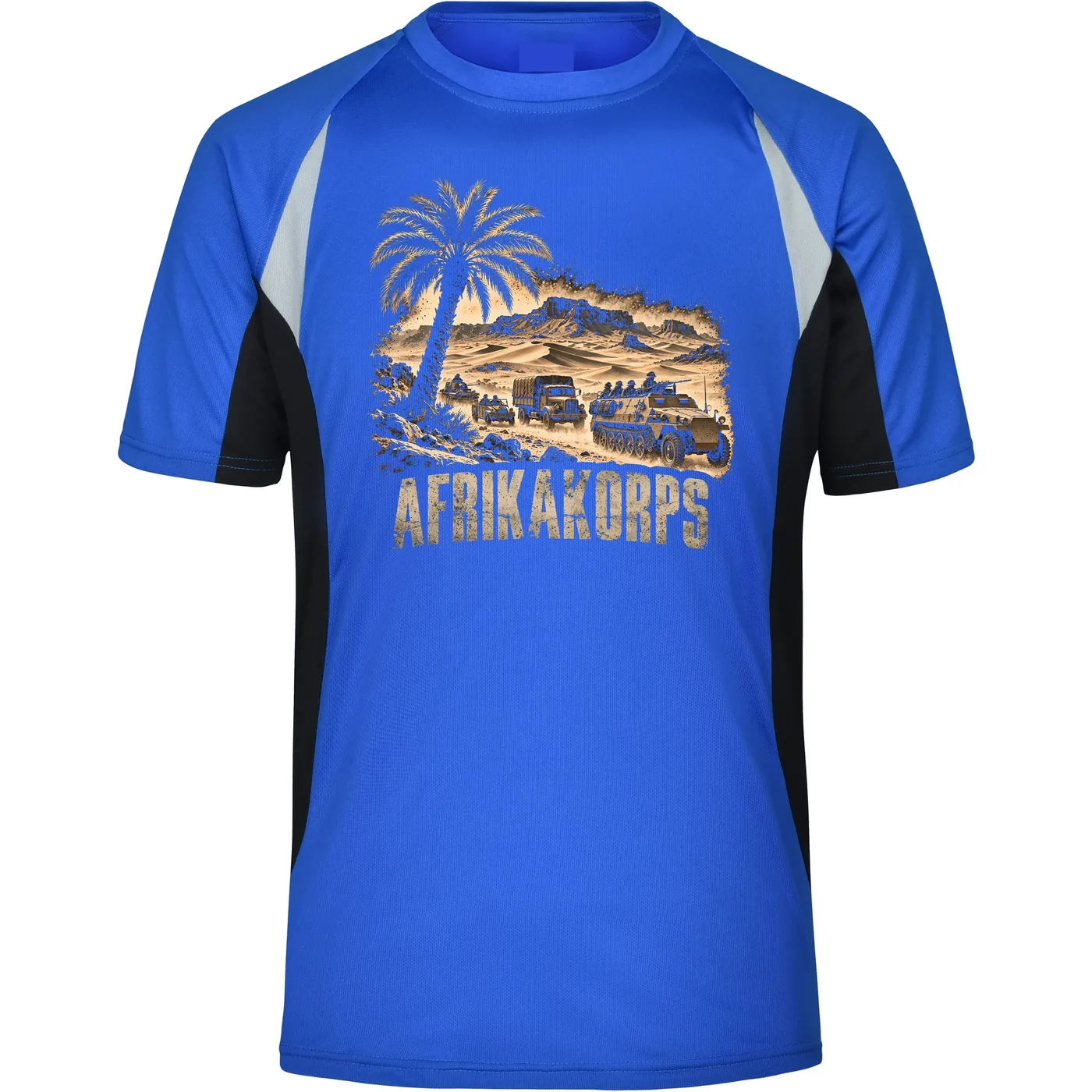 Herren Sportshirt - Afrikakorps, Wüste