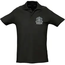 Herren Standard Poloshirt - Irminsul, Alte Wurzeln Vorderseite