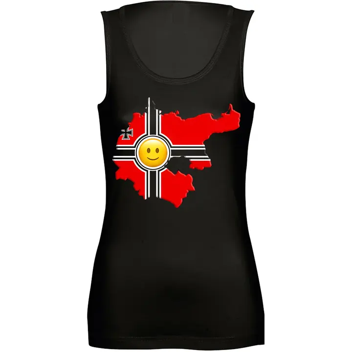 Damen Standard Top - Deutschland, Fahne
