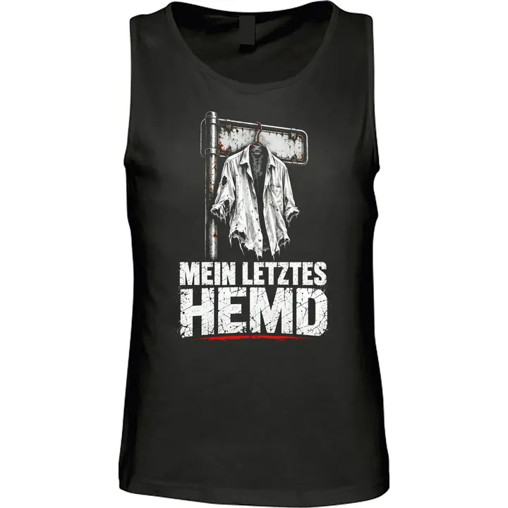 Herren Standard Tanktop - Mein letztes Hemd