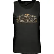 Herren Standard Tanktop - Wotansknoten, Wotans Zeichen Vorderseite