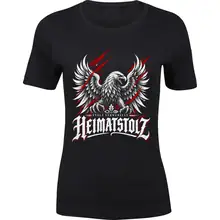 Damen Premium T-Shirt - Heimatstolz, Stolz verwurzelt Vorderseite