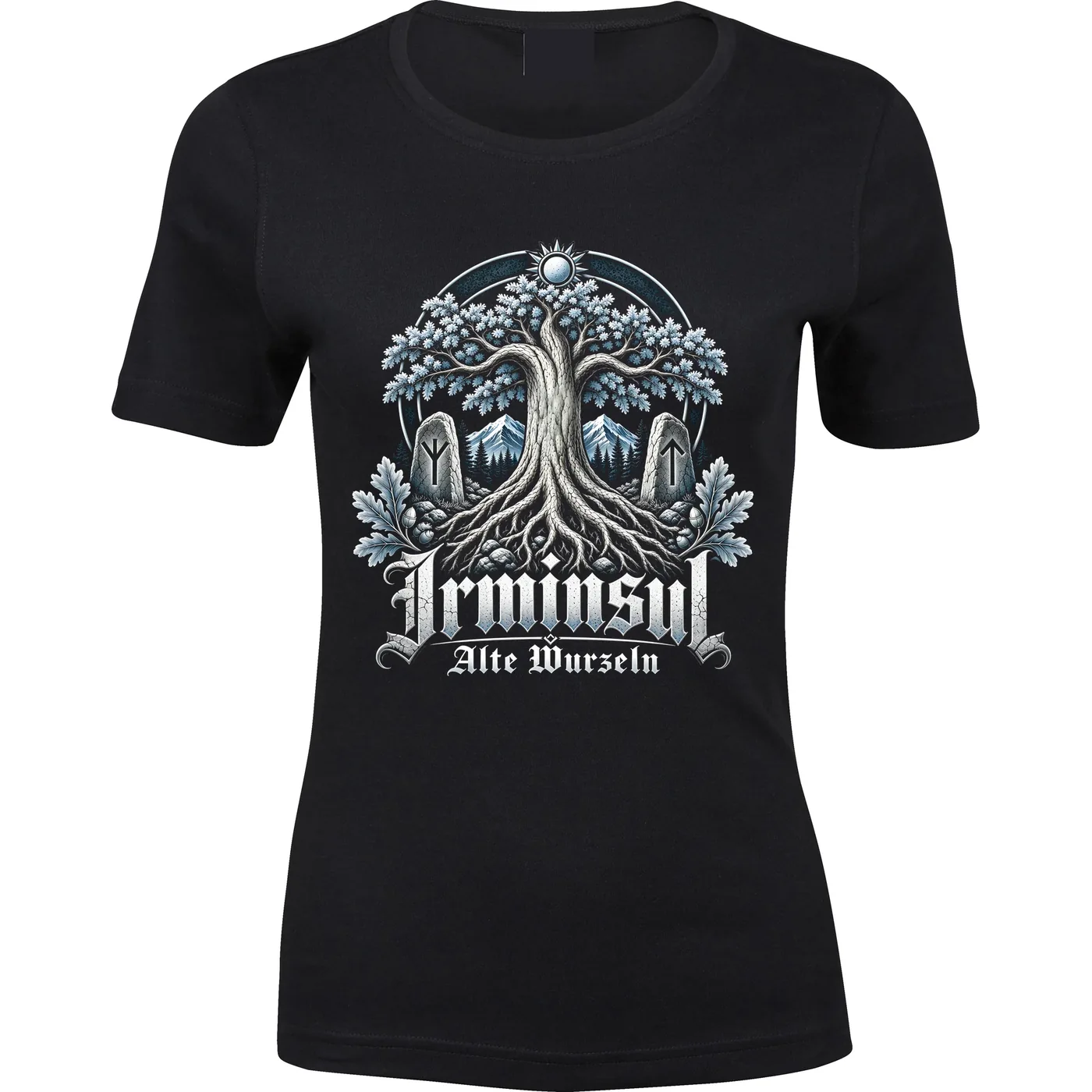 Damen Premium T-Shirt - Irminsul, Alte Wurzeln