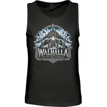 Herren Standard Tanktop - Walhalla, Götter des Nordens Vorderseite