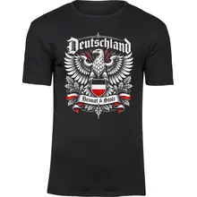 Herren Premium T-Shirt - Deutschland Adler, Heimat & Stolz Vorderseite