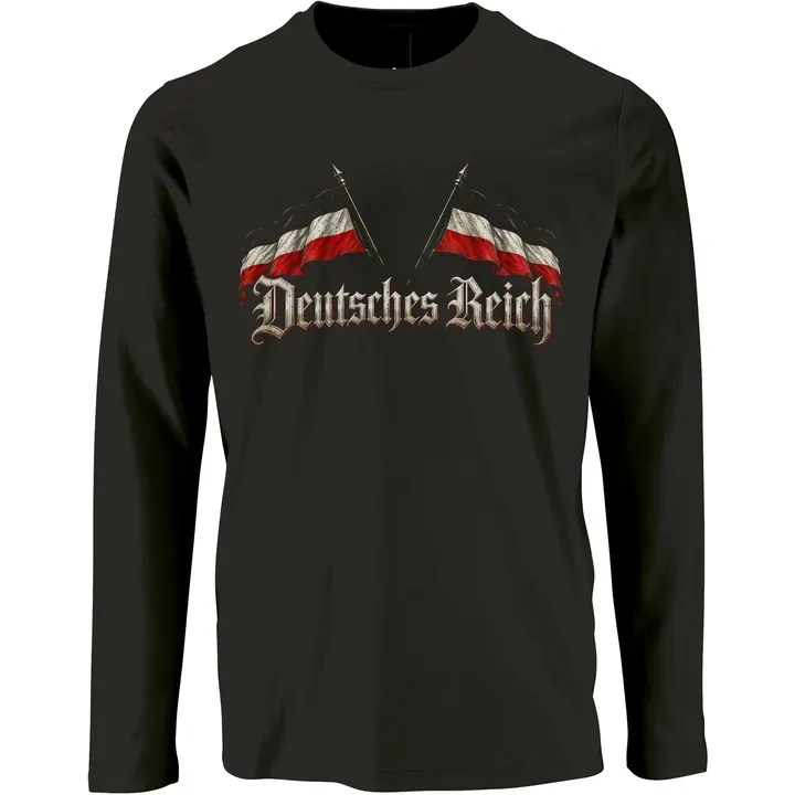 Herren Langarm Shirt - Deutsches Reich