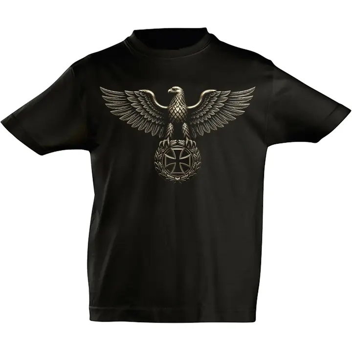 Kinder T-Shirt - Adler, Eisernes Kreuz