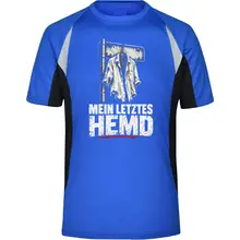 Herren Sportshirt - Mein letztes Hemd Vorderseite
