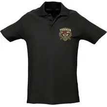 Herren Standard Poloshirt - Thüringen Wappen, Ehre Stolz Treue - gewählte Variante