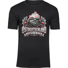 Herren Premium T-Shirt - Ostdeutschland, Geboren im Osten - gewählte Variante