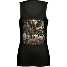 Damen Standard Top - Deutschland Adler, Treue & Tradition - gewählte Variante