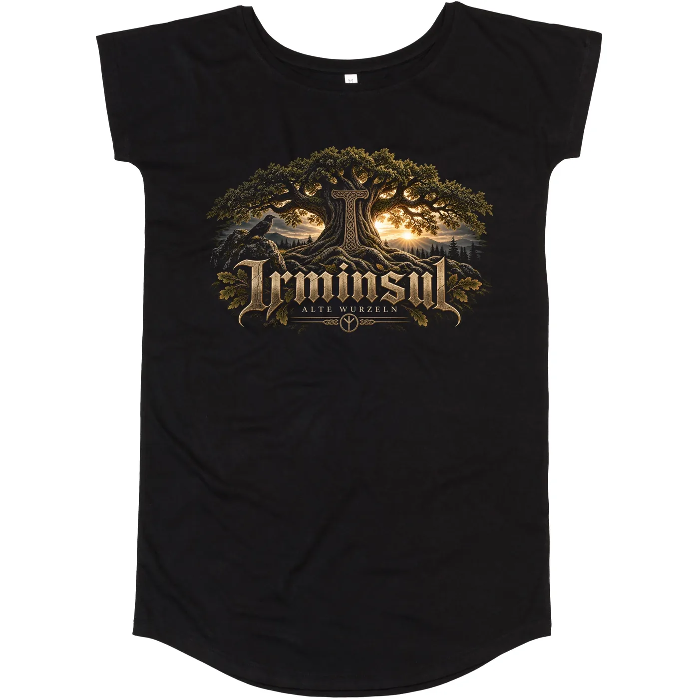 Damen T-Shirt Kleid - Irminsul