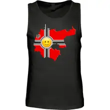 Herren Standard Tanktop - Deutschland, Fahne Vorderseite